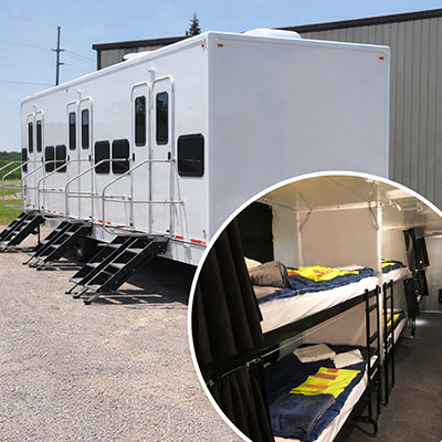 Logistics and supply distribution tent