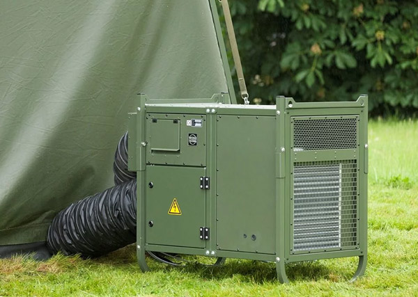 HVAC systems supporting basecamp operations