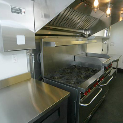Emergency kitchen deployment for basecamp operations